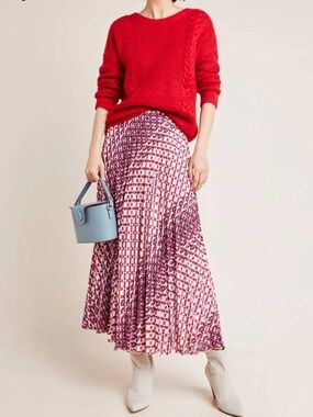 Maeve Pleated Hilda Skirt S